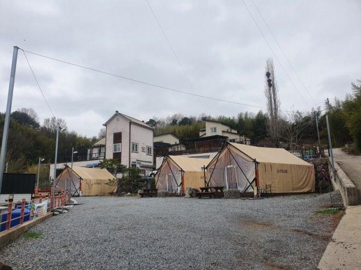 [경남진주]제이원빌리지 글램핑 다녀오다