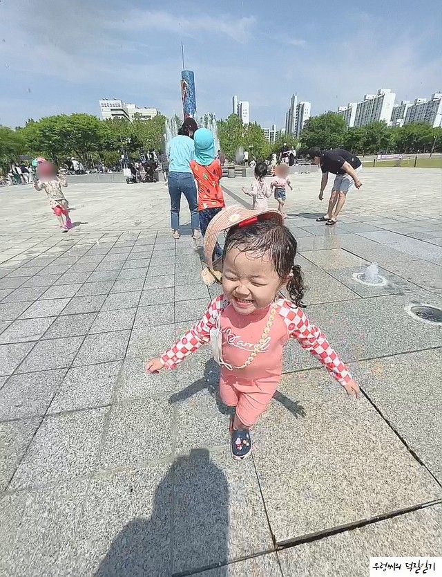 평촌 중앙공원 워터파크(?)의 기록