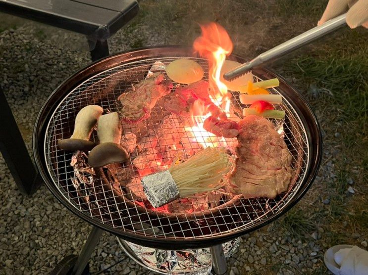 아산 배방 캠핑 글램핑 고깃집 앤드휴