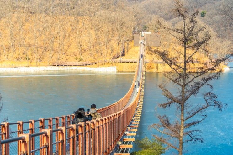 파주 가볼만한곳, 마장호수 출렁다리 그리고 둘레길 산책