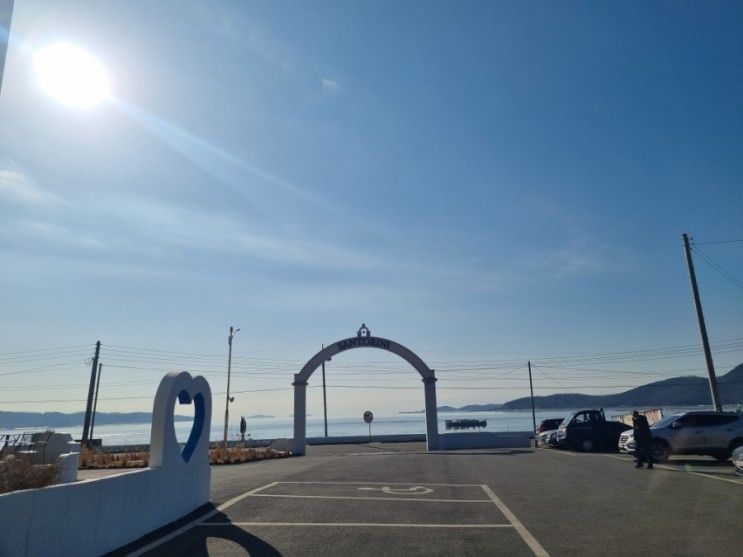 [인천 강화 산토리니카페] 강화에서 멋진 바다를 볼 수 있는 카페!!