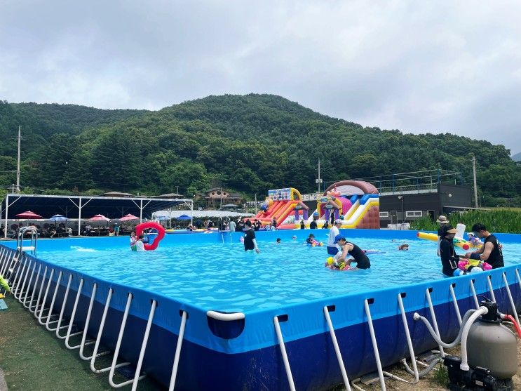 파주 물놀이 취사가능 자연의 꿈 수영장 아이와 함께 가기 좋은...