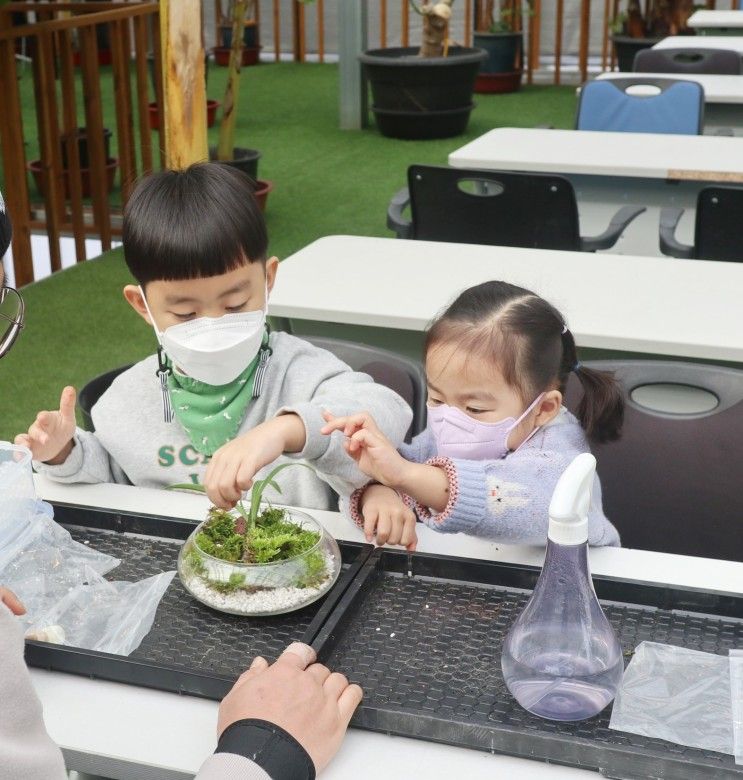 홍성글램핑 , 이끼테라리움 아이와 함께 가볼만한 더힐링식물원팜
