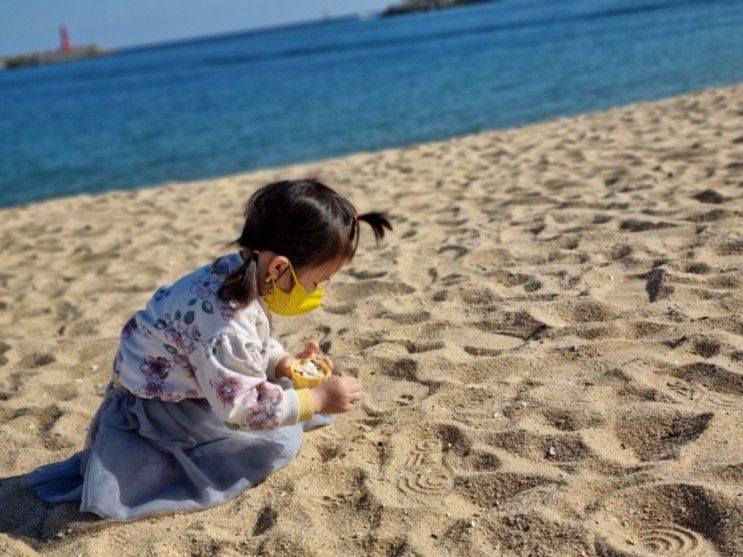 속초 아이와 가볼만한곳 아바이마을/간이해수욕장/갯배