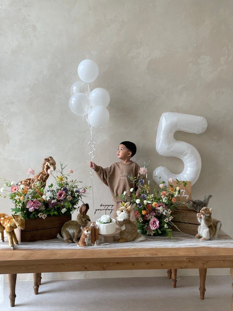 셀프스튜디오 검단 마이퍼스트파티 5살 생일상 촬영하고 온 후기!