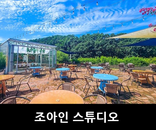 코스, 수도권 근교 숲속 레스토랑 용인 카페 조아인스튜디오