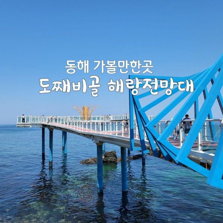 동해 삼척 가볼만한곳] 동해여행 묵호 도째비골 해랑전망대