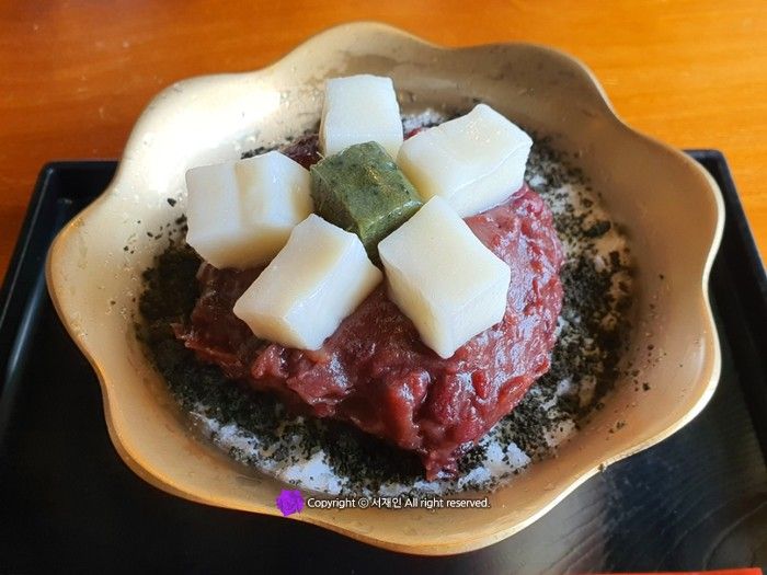 전주 팥빙수맛집 외할머니솜씨 옛날흑임자팥빙수♪