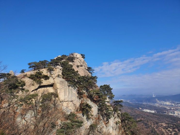 불곡산 상봉 등산코스 양주시청 최단코스