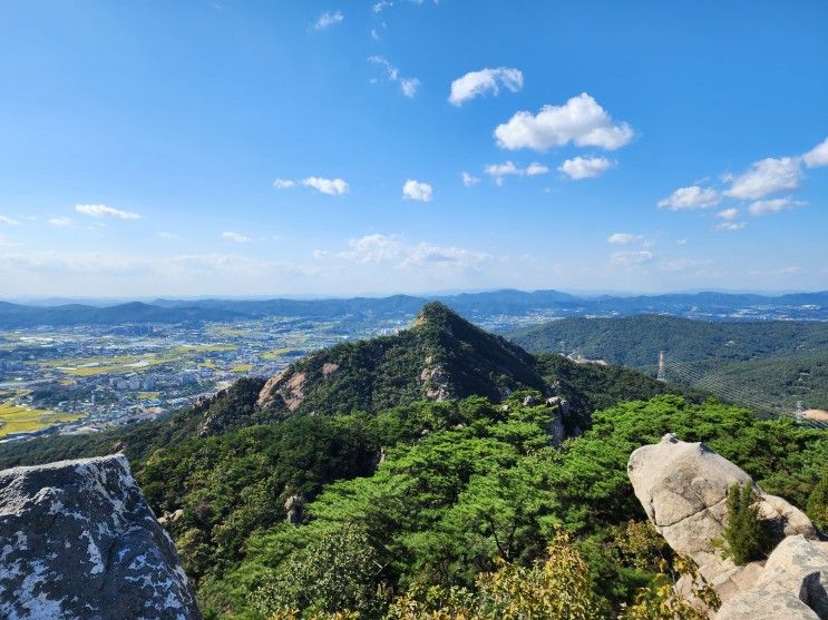 양주 불곡산 주차장