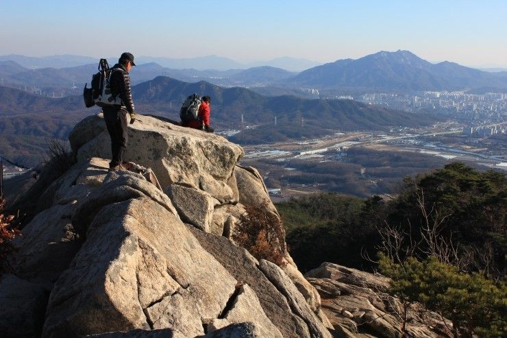 양주 불곡산...아담한산세 암릉타는 재미가 쏠쏠했던 산행