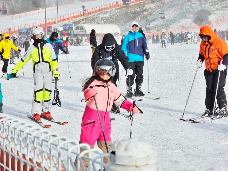 홍천 비발디파크 어린이 스키강습 이용 후기 가까운 렌탈샵 정보
