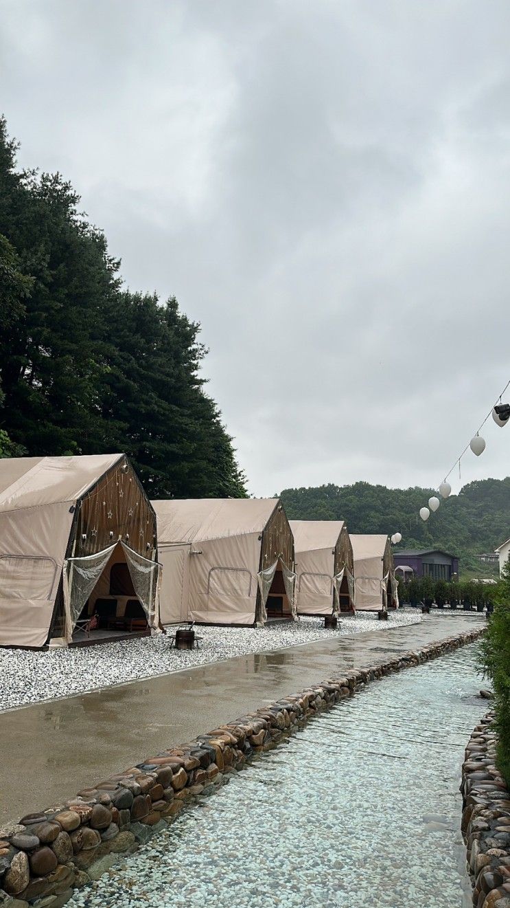 [ 가평 ] 환타지콜라보리조트... 좋은 곳 / 스파글램핑 - 콜라보글램