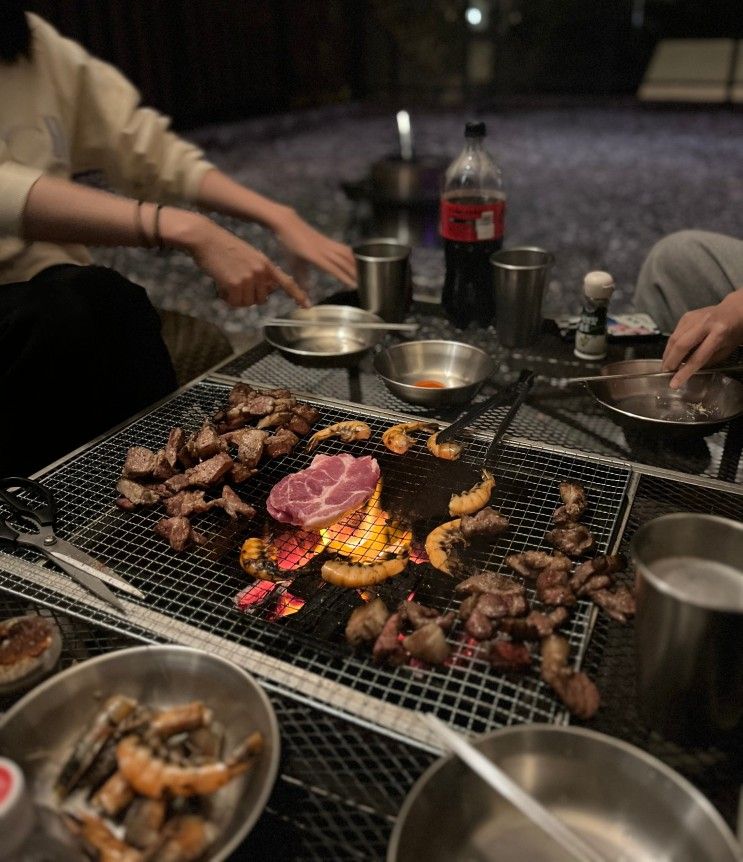 가평 환타지콜라보 리조트 스파 글램핑장 | 백수들의 12월...