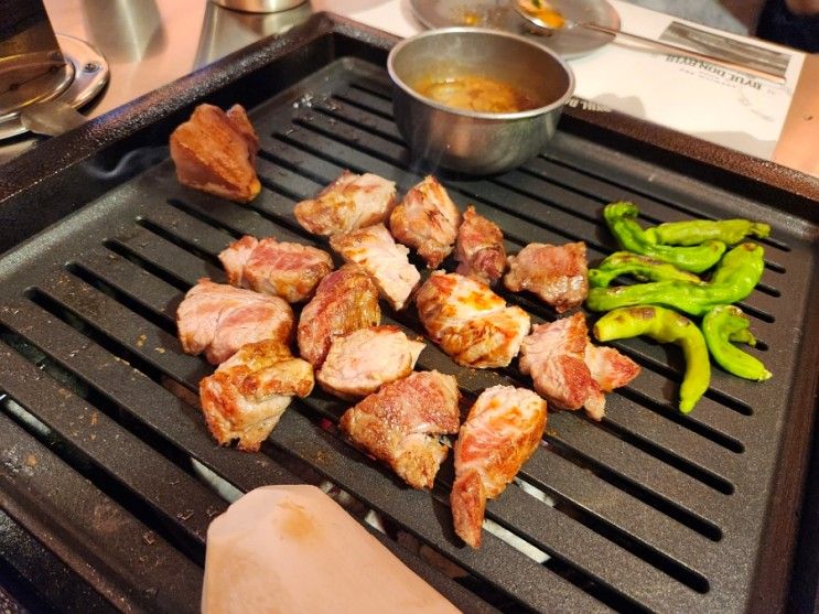 [제주도 맛집] 중문흑돼지맛집 새로 오픈한 별돈별 중문귤밭점