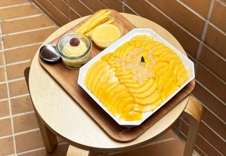 행궁동 딩동 달콤 푸짐한 망고빙수