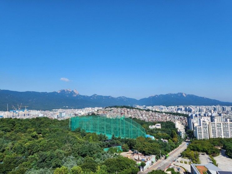 오패산~북서울꿈의숲~초안산~영축산