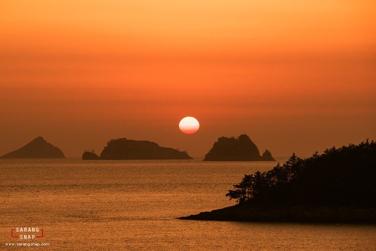 [전남가볼만한곳] 진도 세방낙조전망대