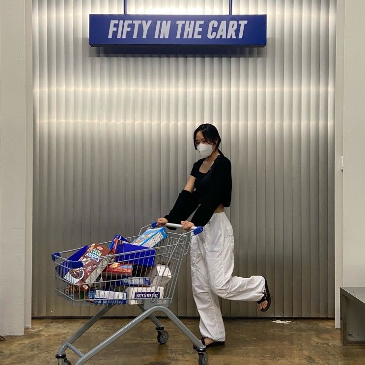 (연남동 카페) 피프티 인 더 카트