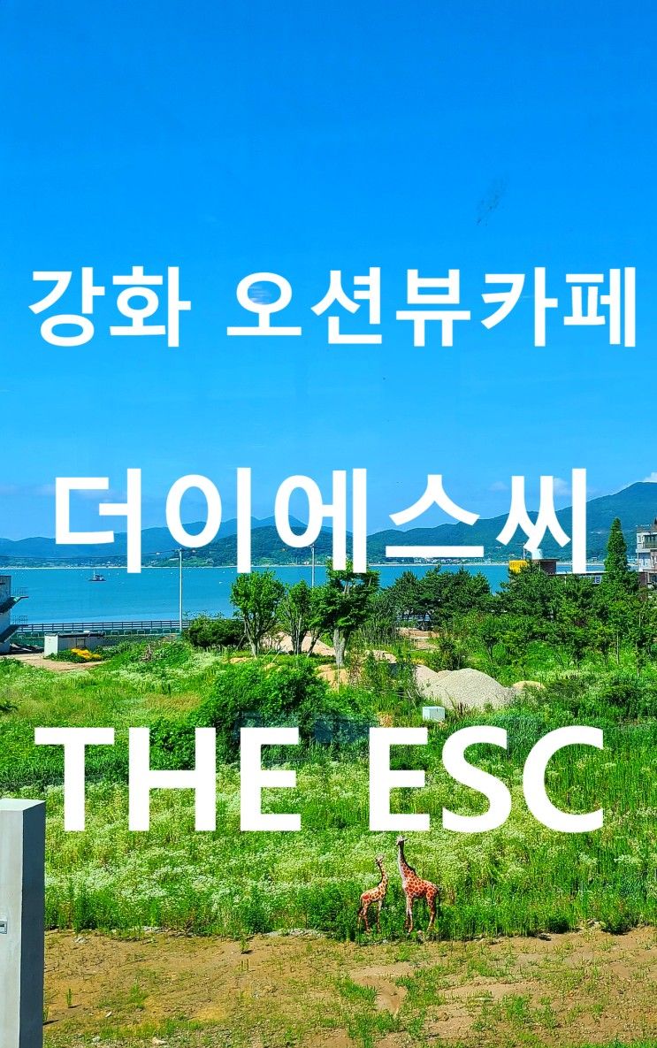 강화도 오션뷰카페 얼마전 오픈한 신상 더이에스씨 THE ESC