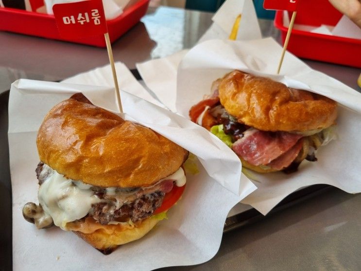 150개 한정 판매 강화 수제버거 맛집 '버거 히어로'