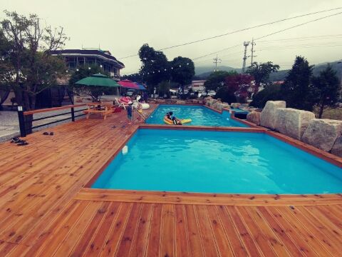 포천아지트글램핑수영장