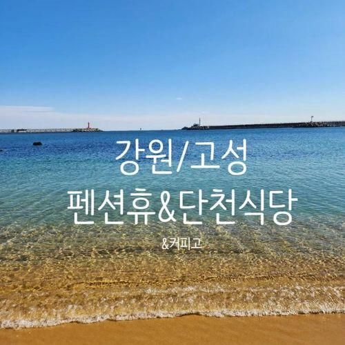 강원/고성,속초 - 펜션휴&단천식당&커피고