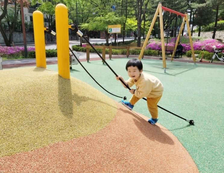 주말 갈만한곳 실외놀이터, 모래놀이터 다 있다! 초안산 근린공원