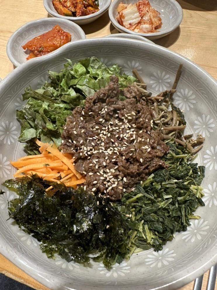 담양 메타프로방스 맛집 새벽식당 불고기비빔밥과 묵사발 후기