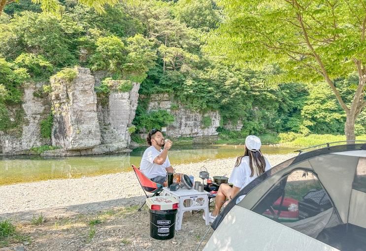 창원 용댐계곡 차박 노지캠핑 물놀이 가능한 경남 계곡