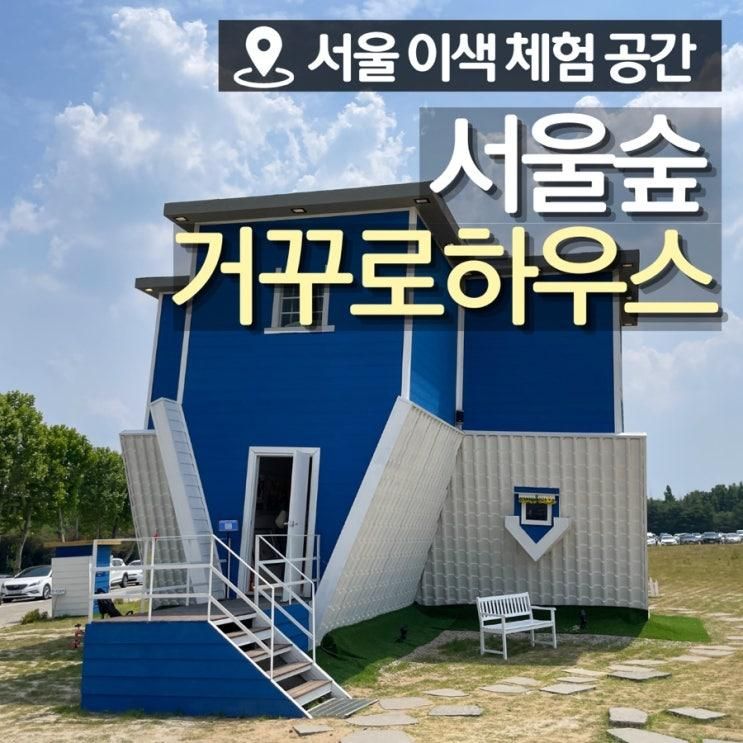 서울숲 특별한 전시공간 거꾸로하우스 촬영 가이드