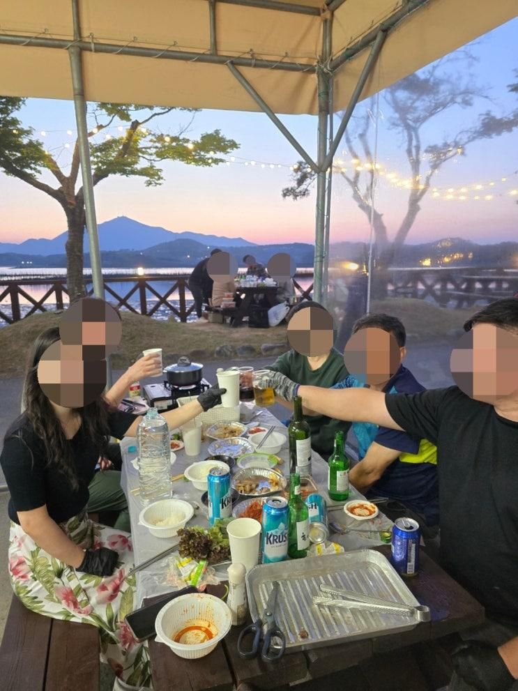 사천 비토섬 신우리조트 풀빌라 펜션, 오션패밀리 내돈내산...