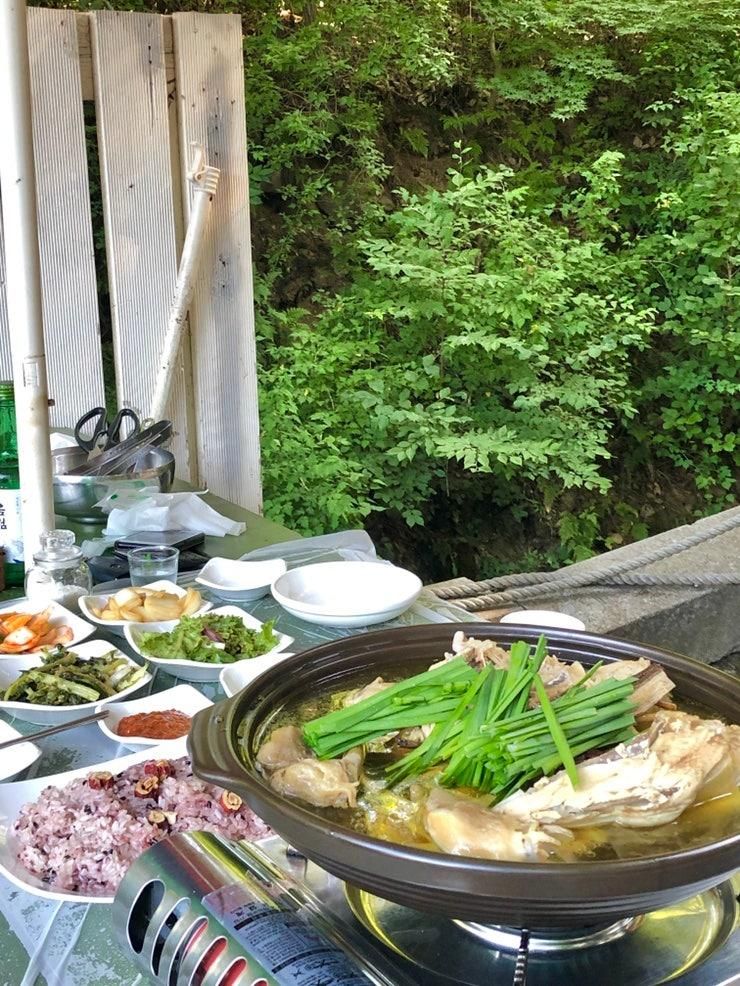 [안성] 다리골가든: 동탄근교 계곡백숙집, 분위기 좋아