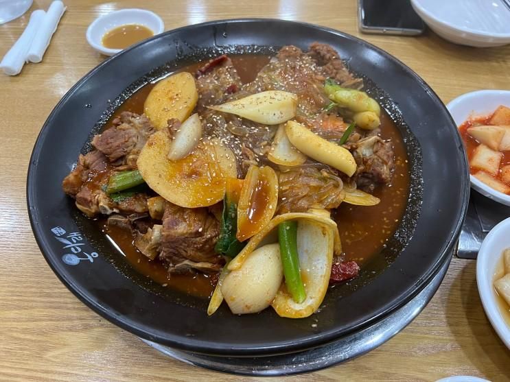 파주 교하맛집 옹다래감자탕뼈찜&찜닭 교하점