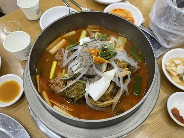 [파주 동패동] 파주 놀이방식당 교하 감자탕맛집 옹다래감자탕