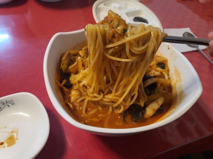 [정읍 맛집]비빔짬뽕이 유명한 '양자강'