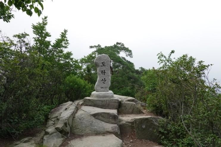 양주 도락산,  최단코스로 가족산행하기 좋은 지장사 원점회귀...