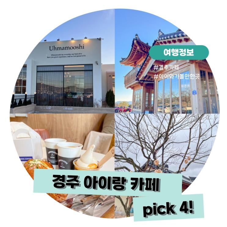 경주 아기랑 아이랑 카페 모음 PICK 4 (대릉원/불국사/황리단길)