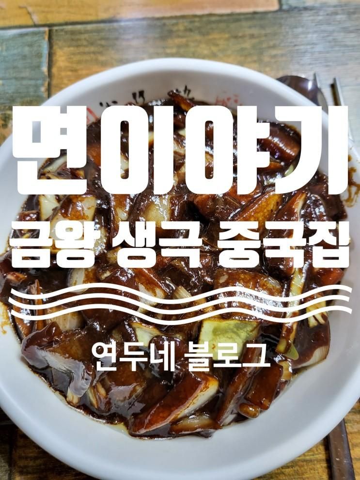 충북 음성 금왕 맛집 면이야기 푸짐한 중국요리