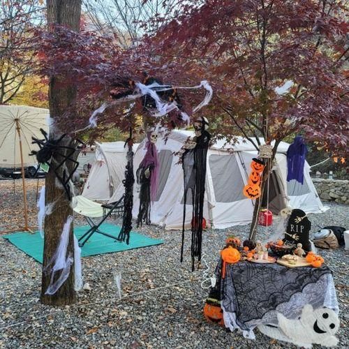 가을 정취, 키즈 캠핑을 모두 충족할 만한 완주 로뎀하우스 캠핑장