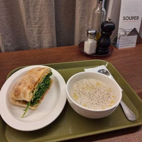 [강남구청 맛집, 카페] 수프와 샌드위치 수퍼(Souper)