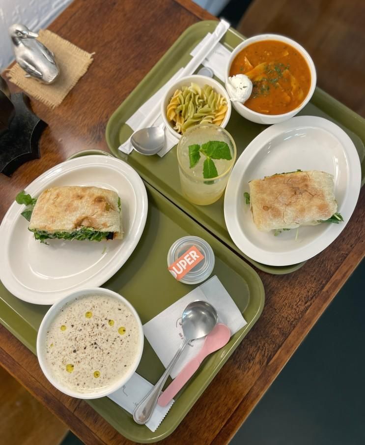 SOUPER 강남구청점 : 수프 & 샌드위치 브런치 맛집 / 주문 방법