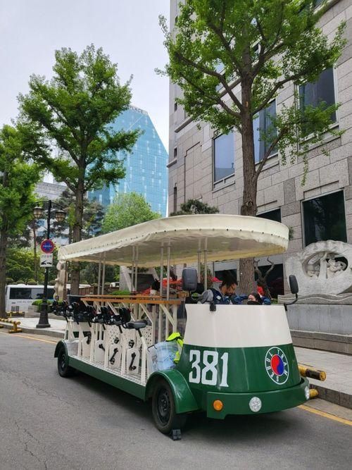 위라이드 서울전차 타고 종로 투어