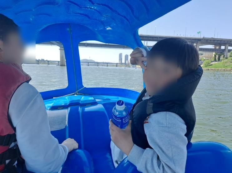 뚝섬 한강 오리배 탔어요~ 가격 정보
