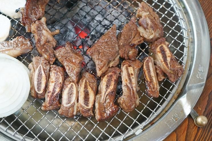 함안 맛집 <판문점숯불갈비> LA갈비의 진수 & 짹짹커피 함안점