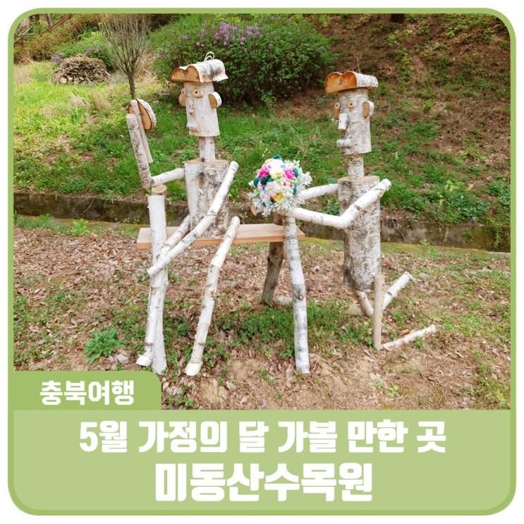 푸르른 5월 가정의 달, 가족과 가볼 만한 곳 청주 미동산수목원