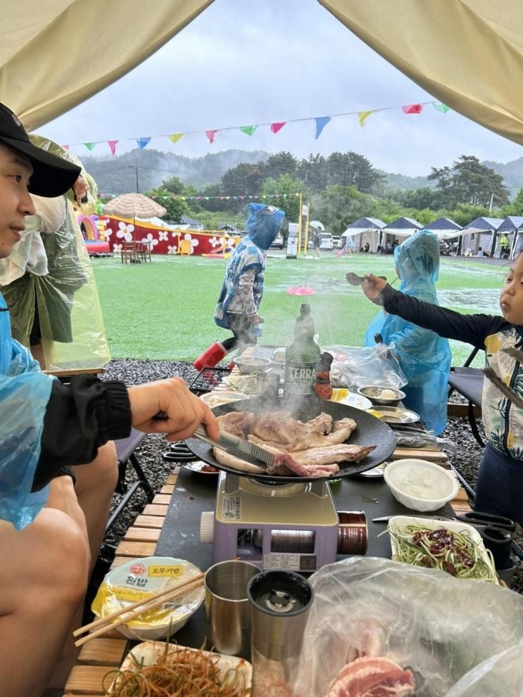 비오는 어린이날 강주학교캠프⚽️