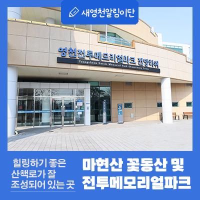 경북 영천 가볼만한곳 마현산 꽃동산 및 영천전투메모리얼파크