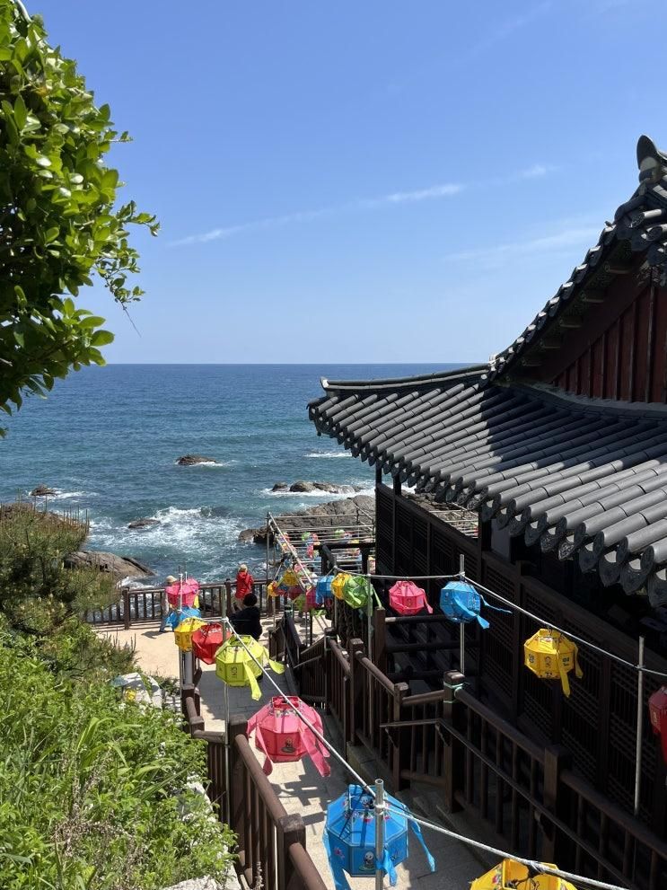 양양여행(장산리막국수/낙산사/메밀라운지/죽도해변/파머스키친)