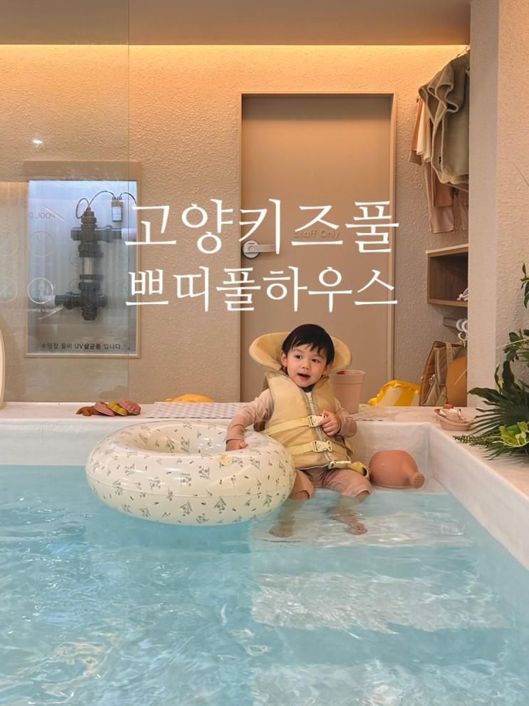 고양 키즈풀 쁘띠풀하우스 몸만 가면 됌